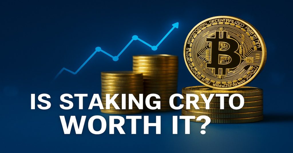 An image of is staking crypto worth it?
