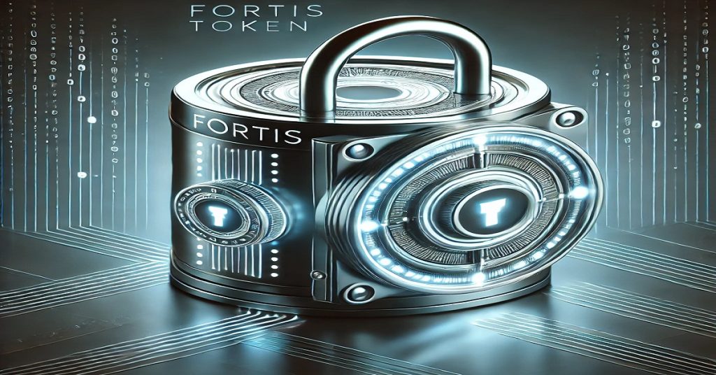 digital illustration representing Fortis Token Locks. 